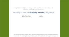 Desktop Screenshot of cultivatingsuccess.org